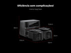 Fritadeira Sem Óleo Air Fryer 2 Gavetas 8L 698FL FLAMA
