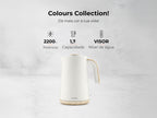 Jarro Elétrico 2200W 1.7L Pearl White 741FL FLAMA