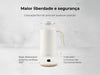 Jarro Elétrico 2200W 1.7L Pearl White 741FL FLAMA