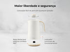 Jarro Elétrico 2200W 1.7L Pearl White 741FL FLAMA
