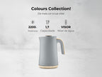 Jarro Elétrico 2200W 1.7L Stone Gray 742FL FLAMA
