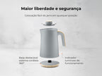 Jarro Elétrico 2200W 1.7L Stone Gray 742FL FLAMA
