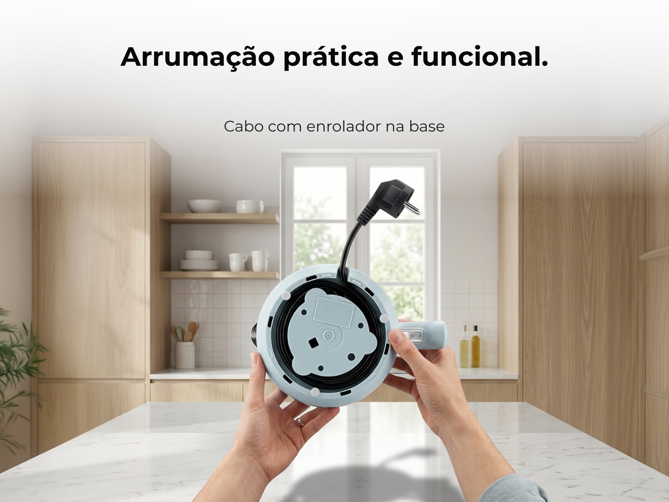 Jarro Elétrico 2200W 1.7L Soft Touch Lagoon 757FL FLAMA