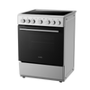 Silver 60x60 8412FL Glass-Ceramic Electric Cooktop