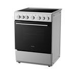 Silver 60x60 8412FL Glass-Ceramic Electric Cooktop