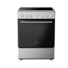 Silver 60x60 8412FL Glass-Ceramic Electric Cooktop