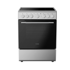 Silver 60x60 8412FL Glass-Ceramic Electric Cooktop