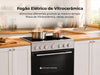 Fogão Elétrico Vitrocerâmica Silver 60x60 8412FL FLAMA