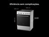 Fogão Elétrico Vitrocerâmica Silver 60x60 8412FL