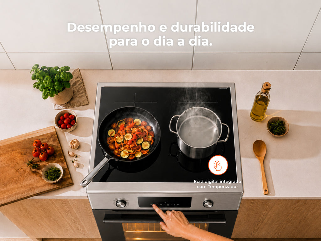 60x60 Stainless Steel Electric Induction Stove 8463FL