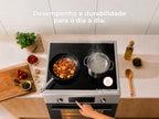 60x60 Stainless Steel Electric Induction Stove 8463FL
