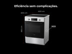 60x60 Stainless Steel Electric Induction Stove 8463FL
