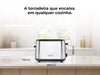 Torradeira Preta Inox 980W 961FL FLAMA