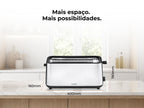 Tostadora negra de acero inoxidable de 1470 W 970FL
