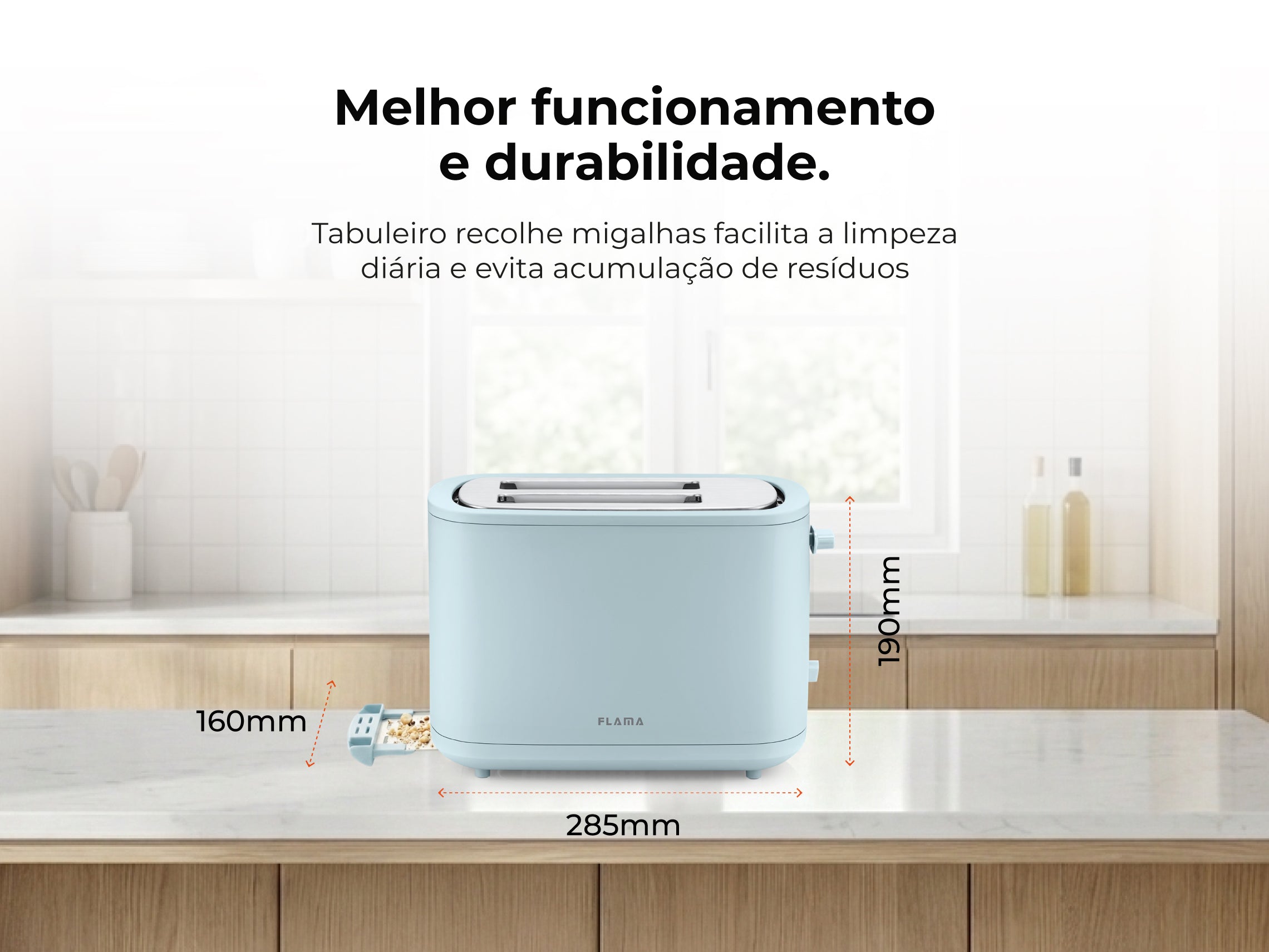Torradeira Lagoon Soft Touch 1050W 997FL