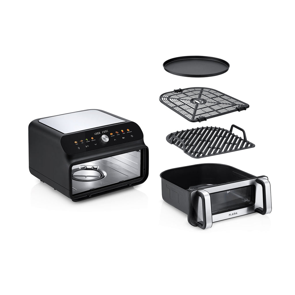 Grelhador Sem Fumos & Air Fryer Smartcook Duo 10L 678FL