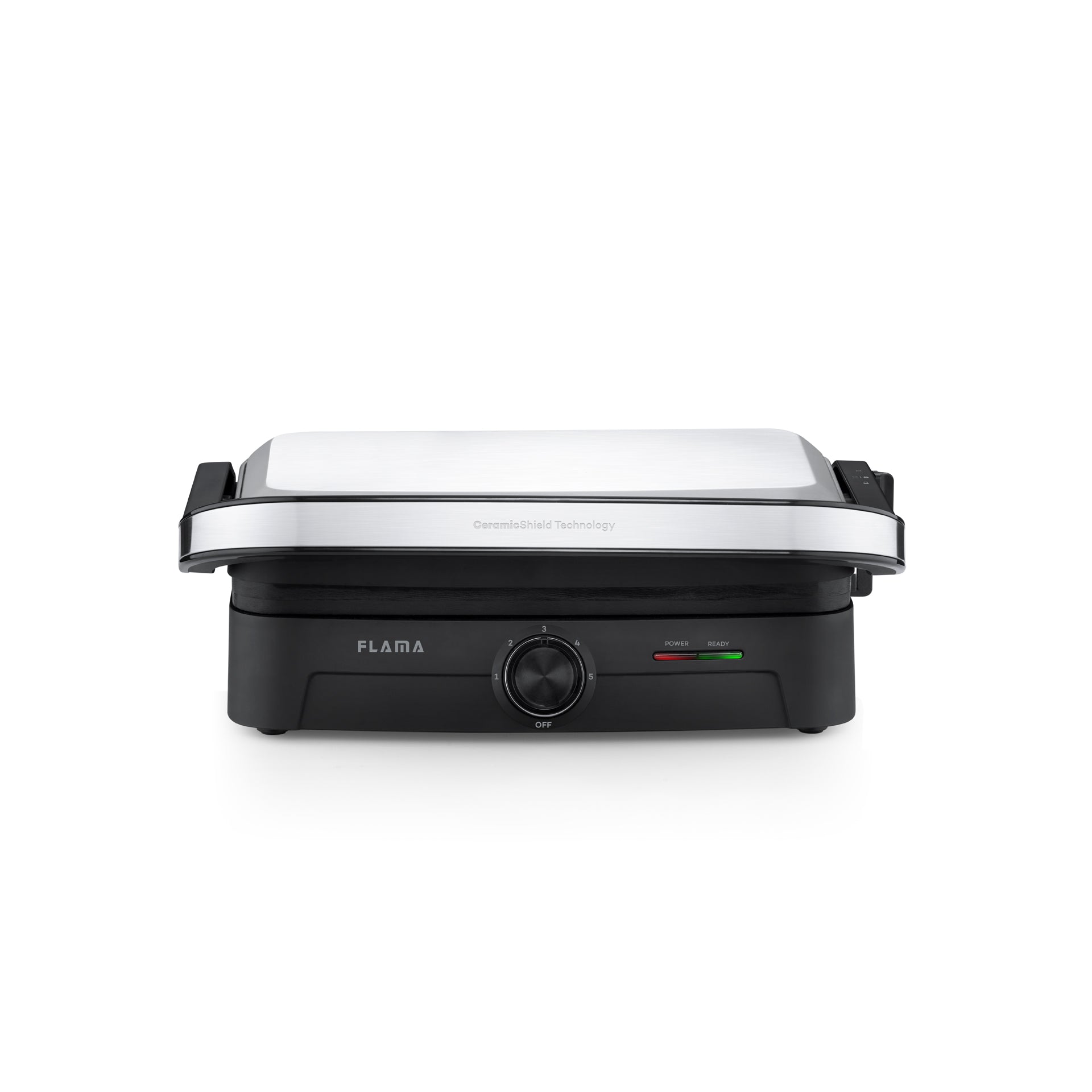 HeatEasy 1500W Stainless Steel Plate Electric Grill 4422FL