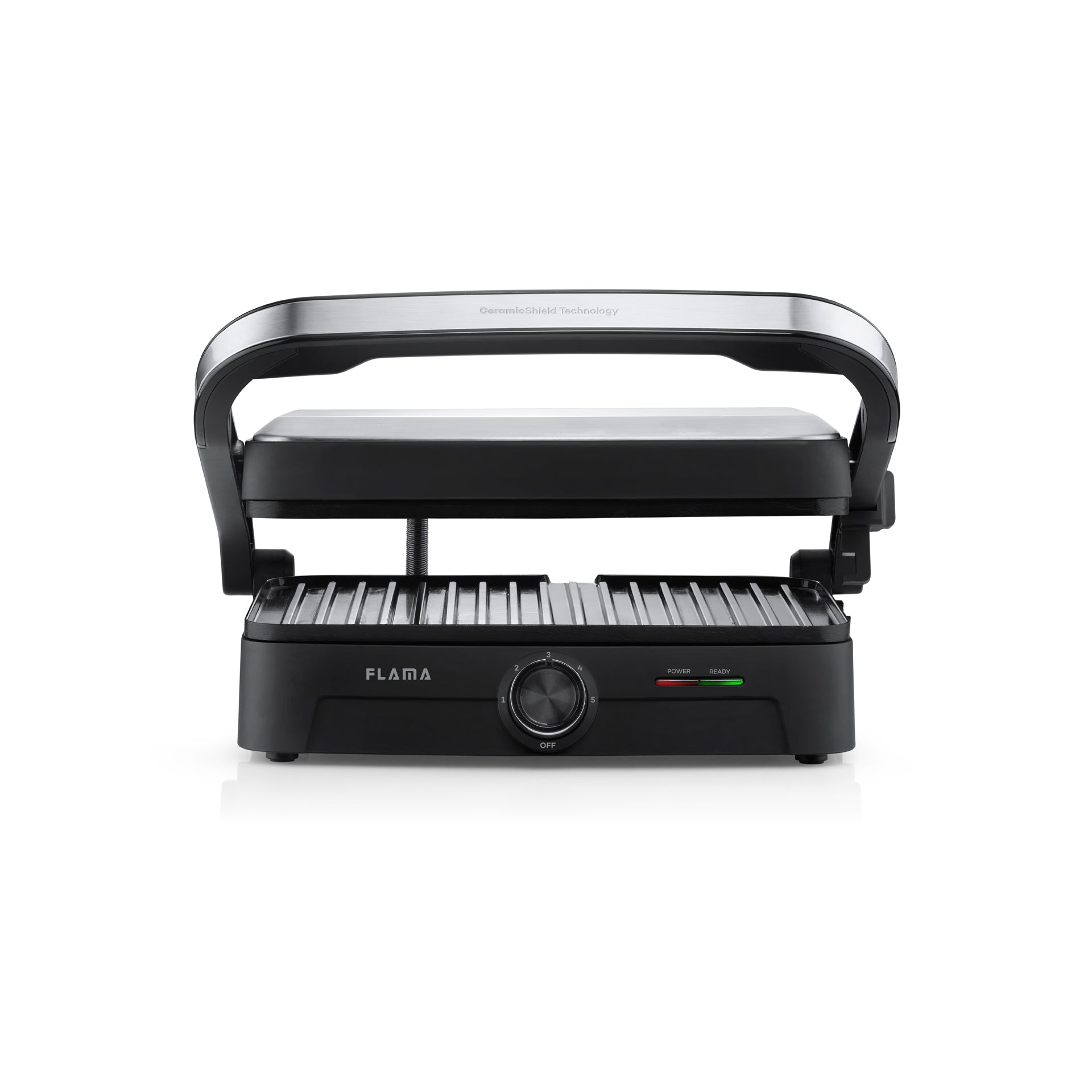 Grelhador Elétrico de Placas Inox HEATPRO 2000W 4522FL