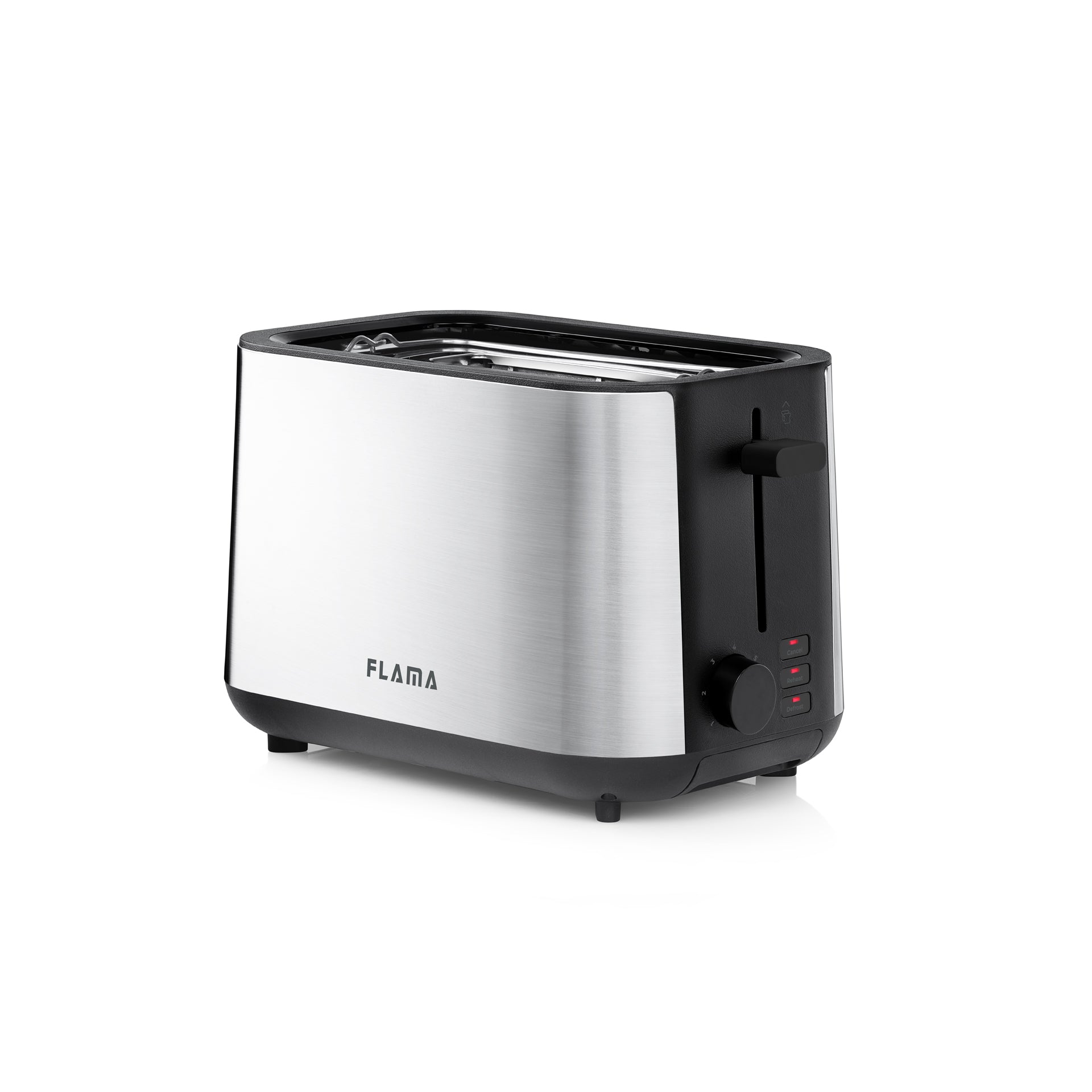 Torradeira Preta Inox 980W 961FL