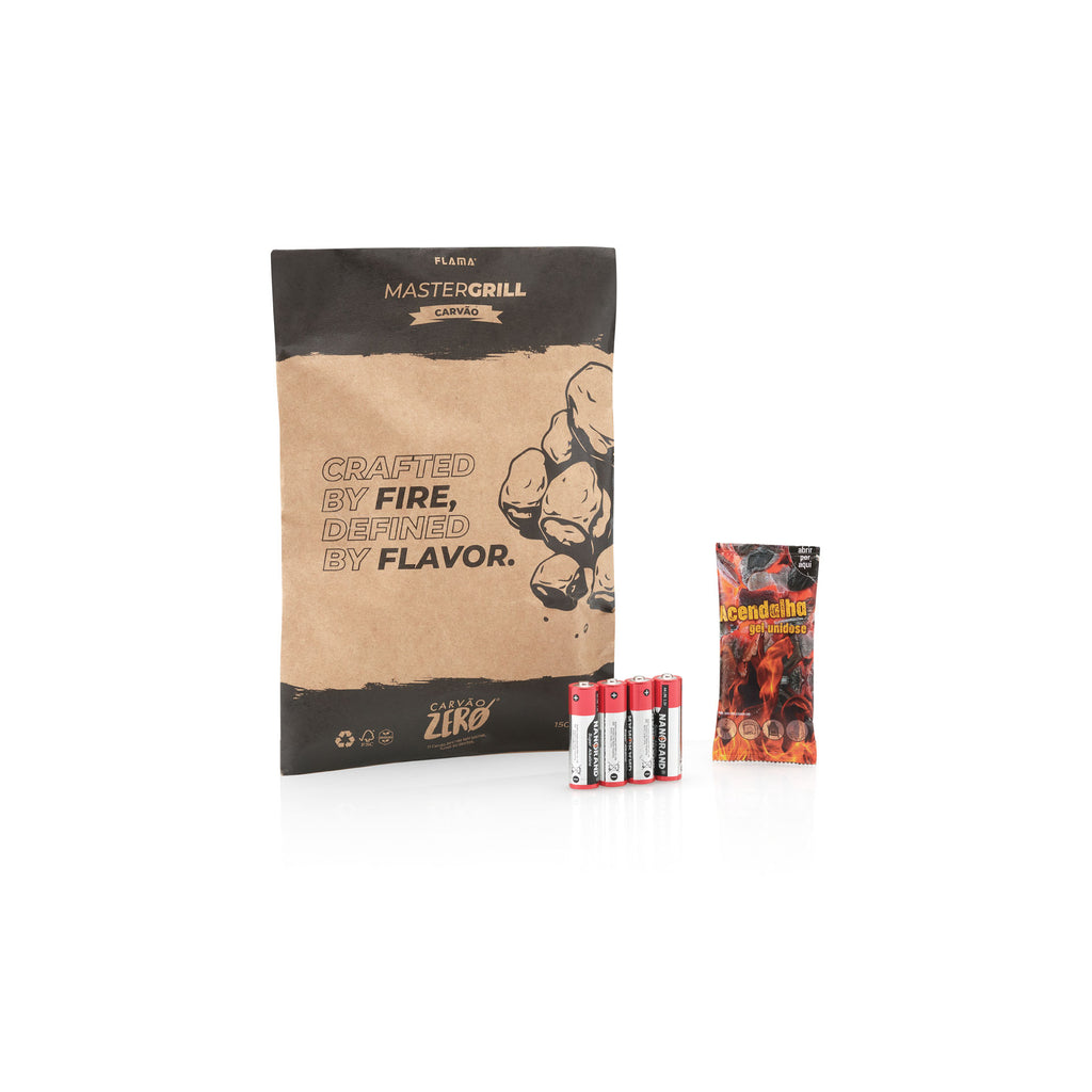 Grelhador a Carvão Mastergrill EVO Sand 4012FL FLAMA