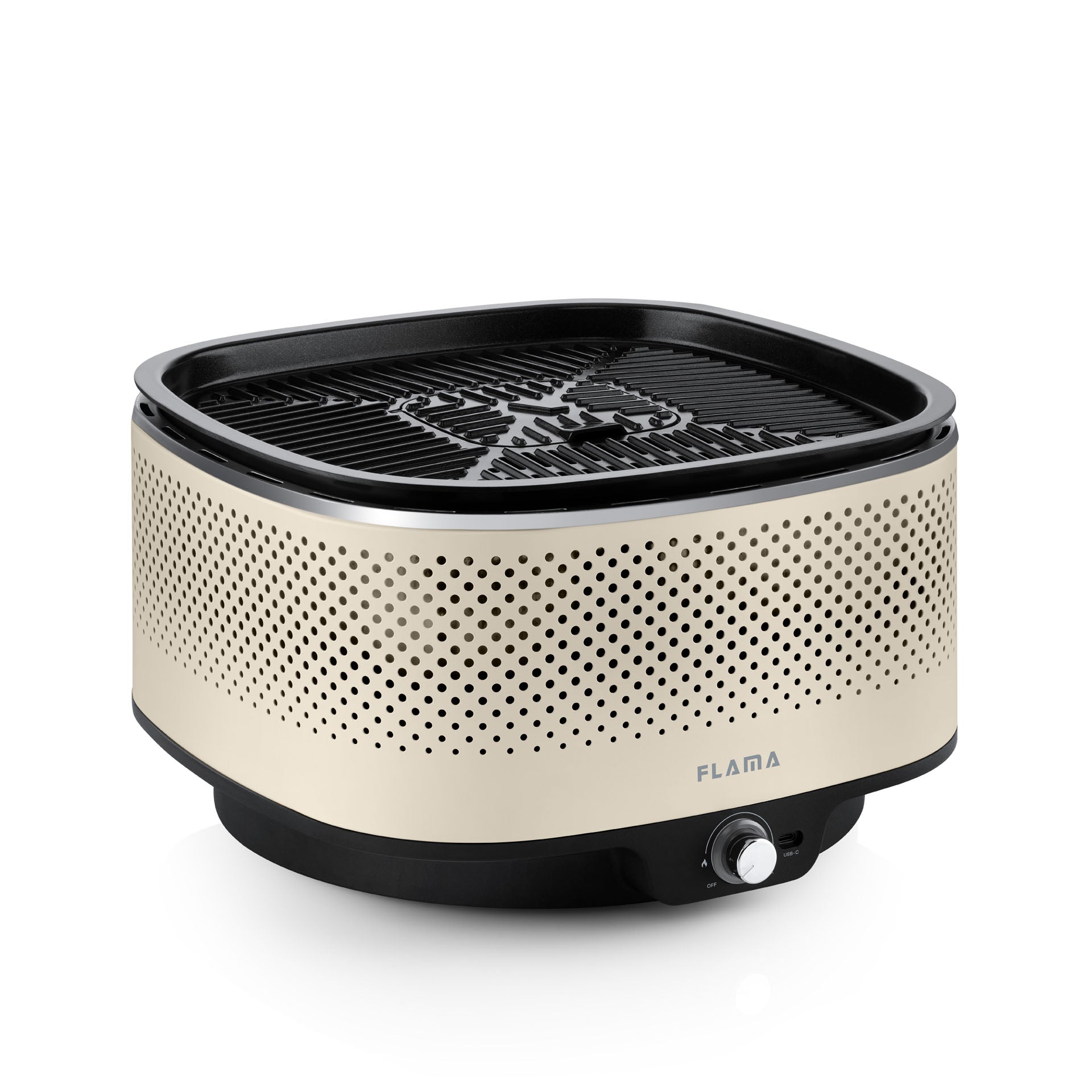 Grelhador a Carvão Mastergrill EVO Sand 4012FL FLAMA