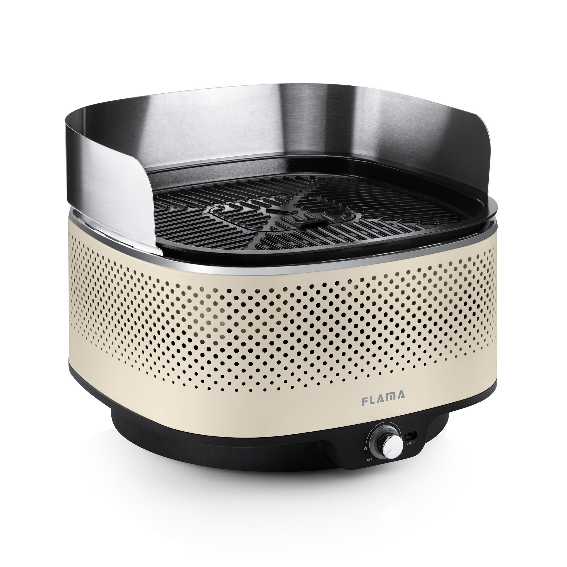 Grelhador a Carvão Mastergrill EVO Sand 4012FL FLAMA