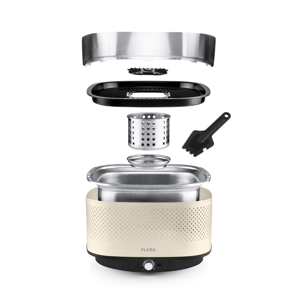 Grelhador a Carvão Mastergrill EVO Sand 4012FL FLAMA