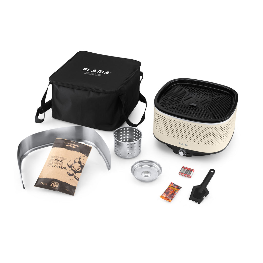 Grelhador a Carvão Mastergrill EVO Sand 4012FL FLAMA