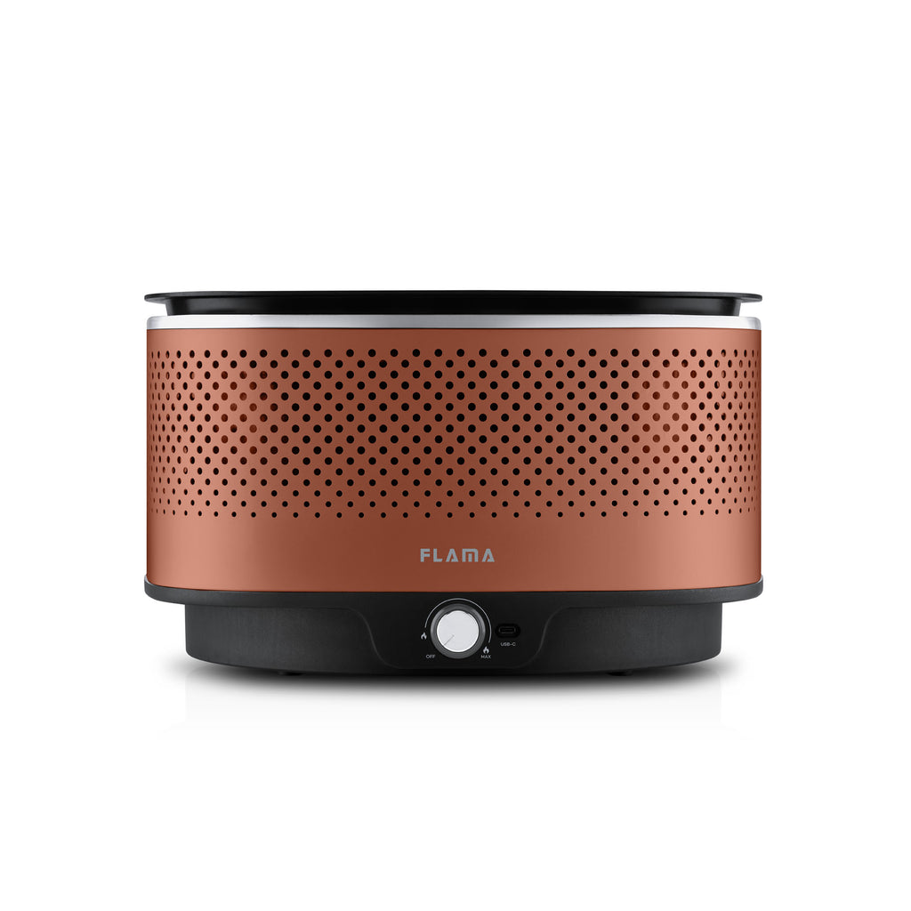 Grelhador a Carvão Mastergrill EVO Dome Terracotta 4017FL