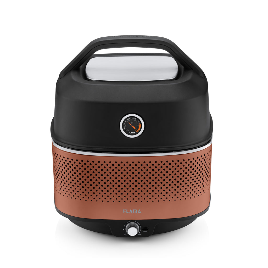 Grelhador a Carvão Mastergrill EVO Dome Terracotta 4017FL