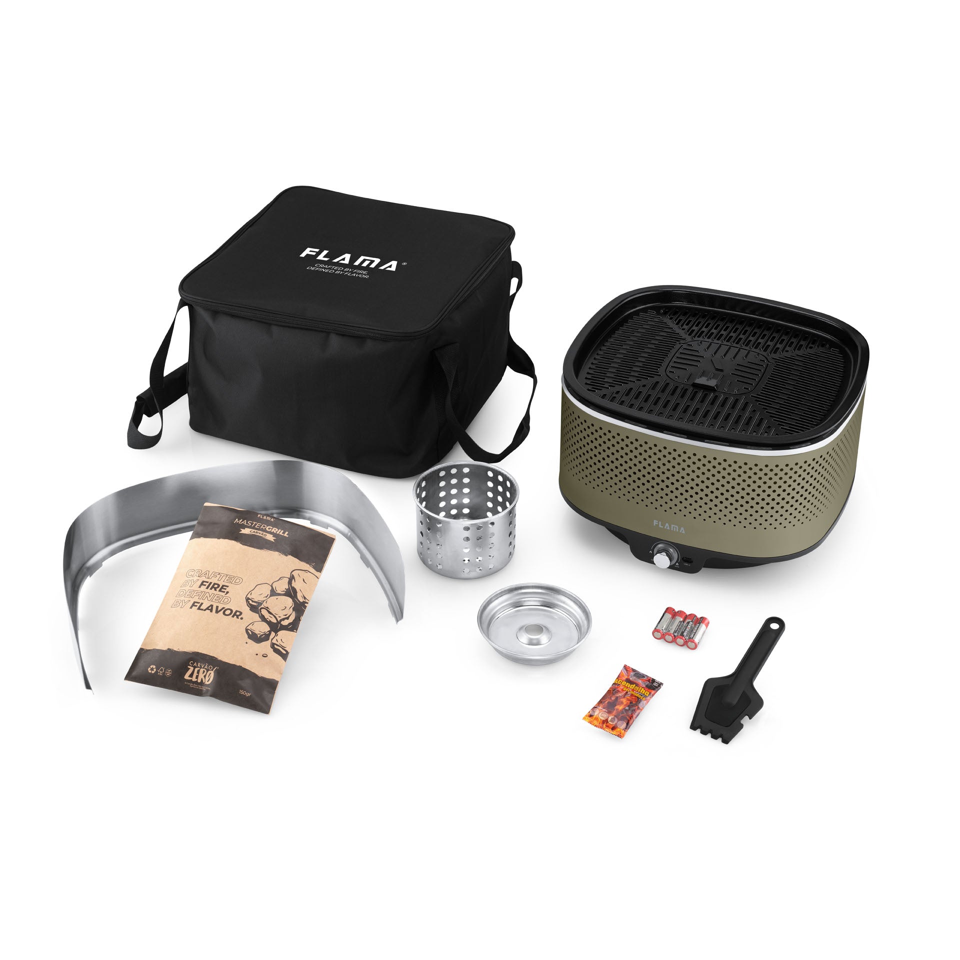 Grelhador a Carvão Mastergrill EVO Titan Forest 4024FL