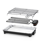 Grelhador Elétrico de Resistência HeatUltra EasyFlip M 2400W 4324FL FLAMA