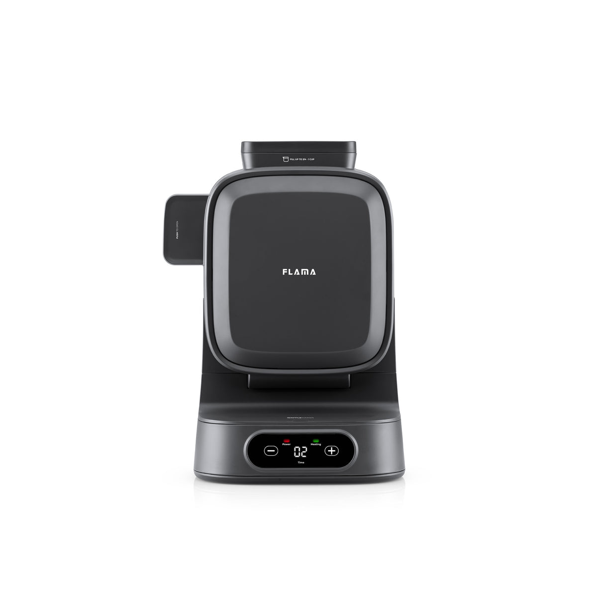 Máquina de gofres vertical gris oscuro 4907FL