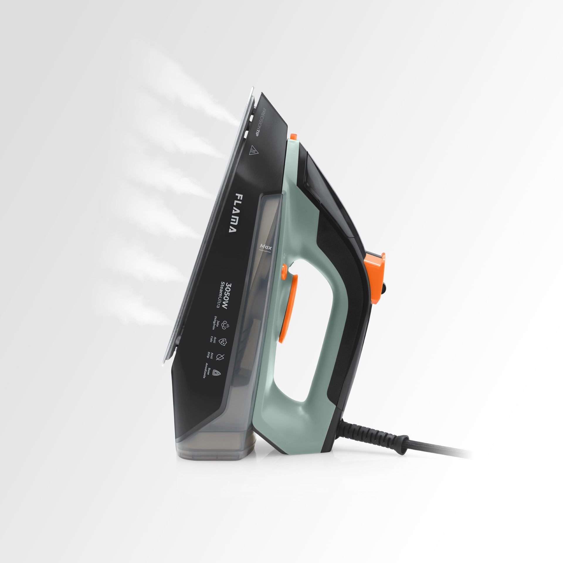 Ferro a Vapor SteamUltra AnodizedPlate 3050W Verde 5397FL