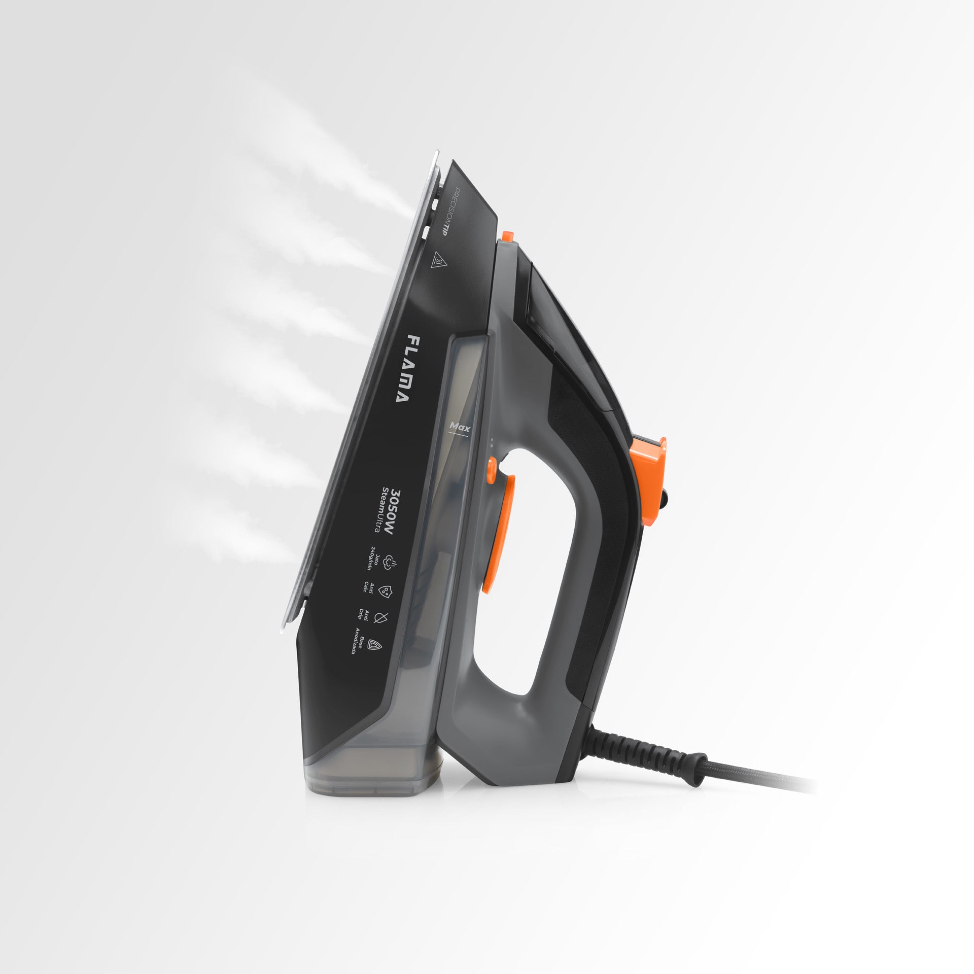 Ferro a Vapor SteamUltra AnodizedPlate 3050W Preto 5398FL