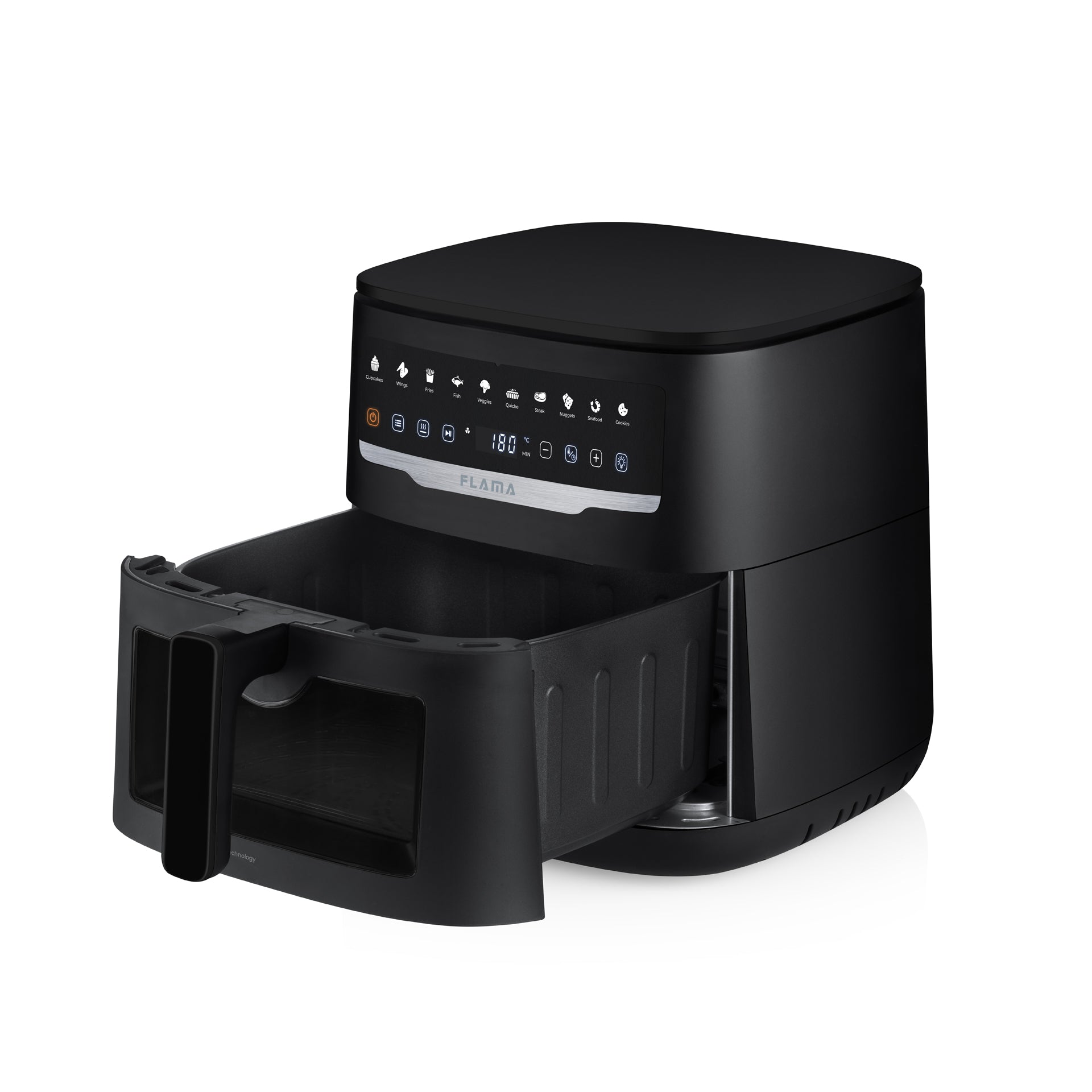 Fritadeira Sem Óleo Air Fryer Ceramic CrisperPlate Dual Heat 647FL
