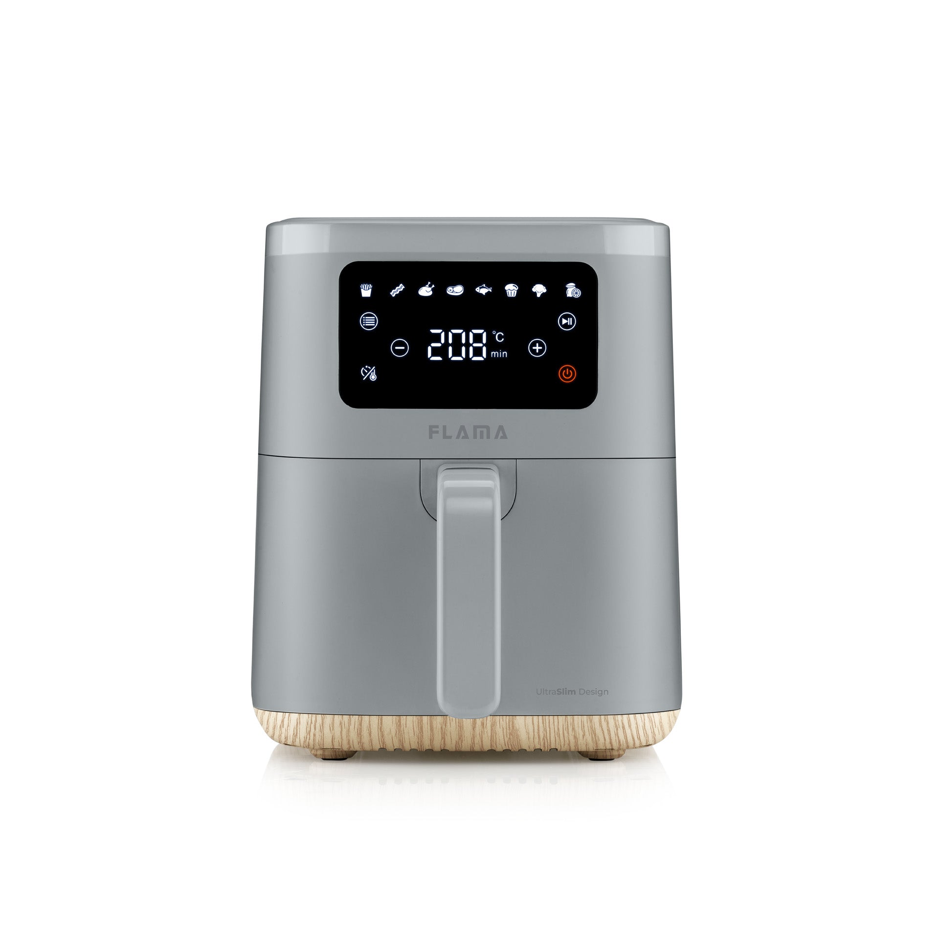 Freidora sin aceite Air Fryer Slim Stone Gray 652FL