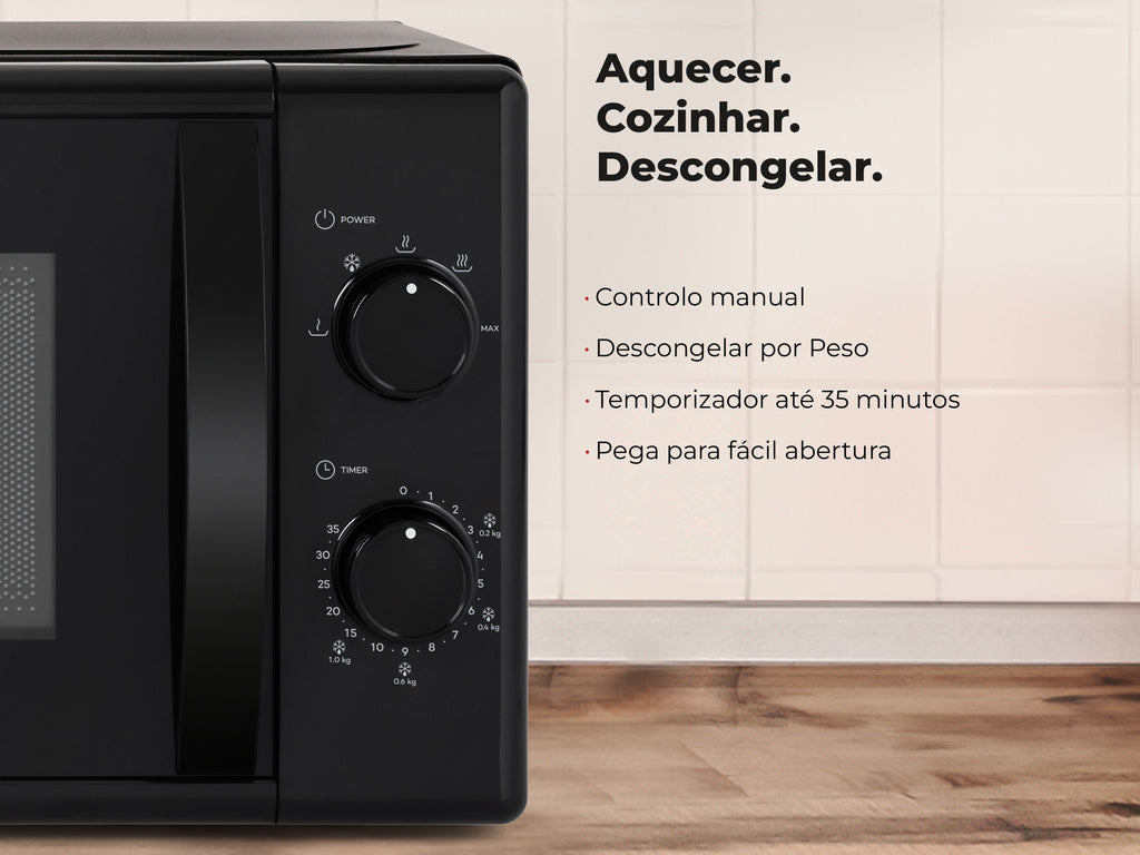 Micro-ondas 20L Preto 1834FL FLAMA