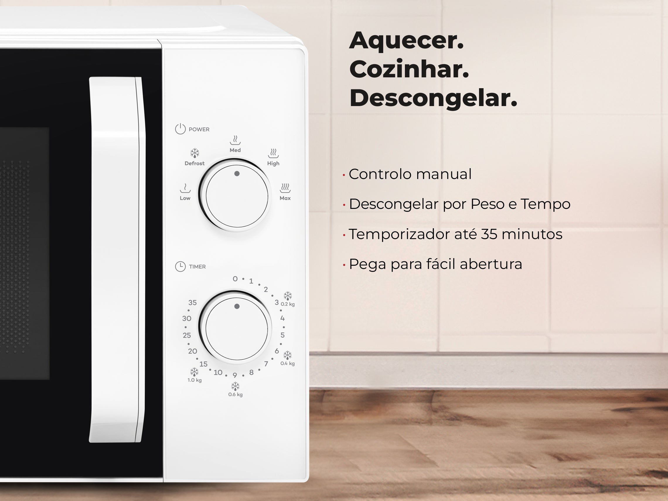 Micro-ondas 25L Branco 1855FL FLAMA