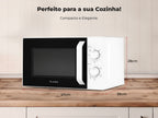 Micro-ondas 25L Branco 1855FL FLAMA