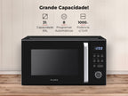 Micro-ondas 31L Digital Com Grill Preto 1871FL FLAMA