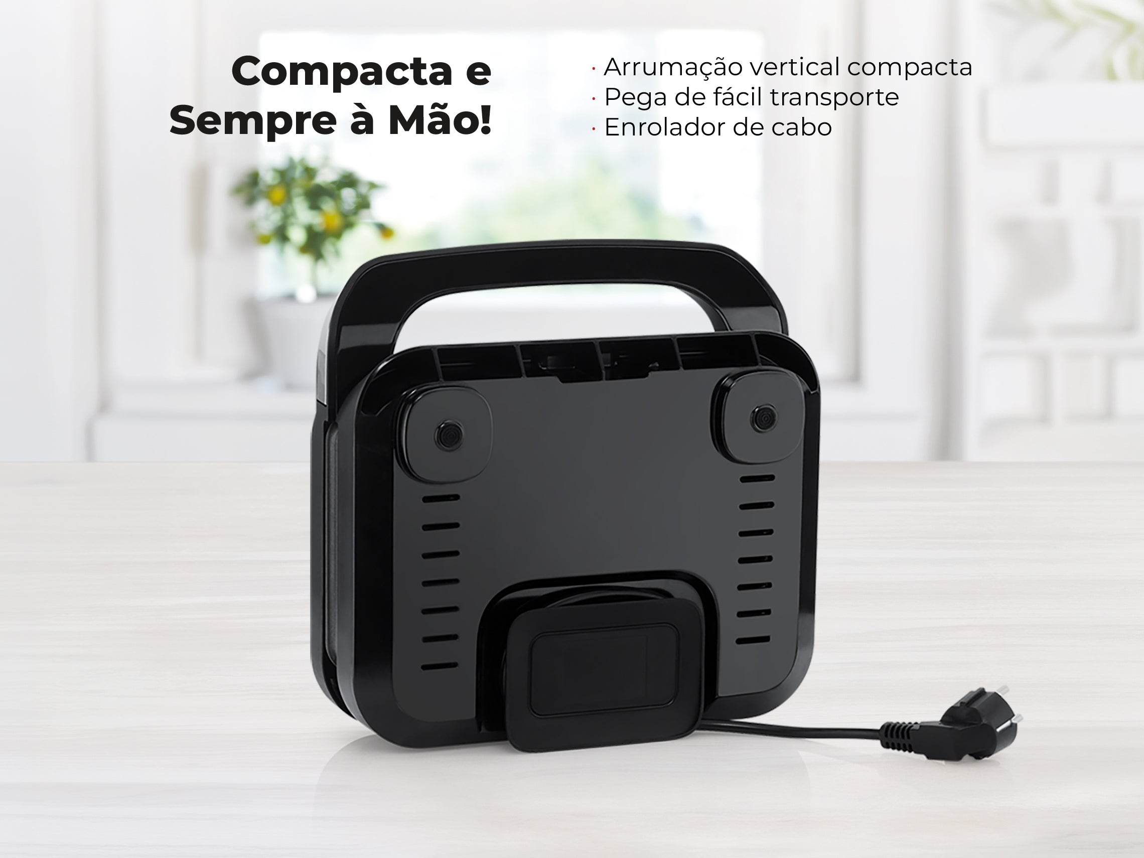 Sanduicheira Grill 3 em 1 Inox 1000W 4981FL FLAMA