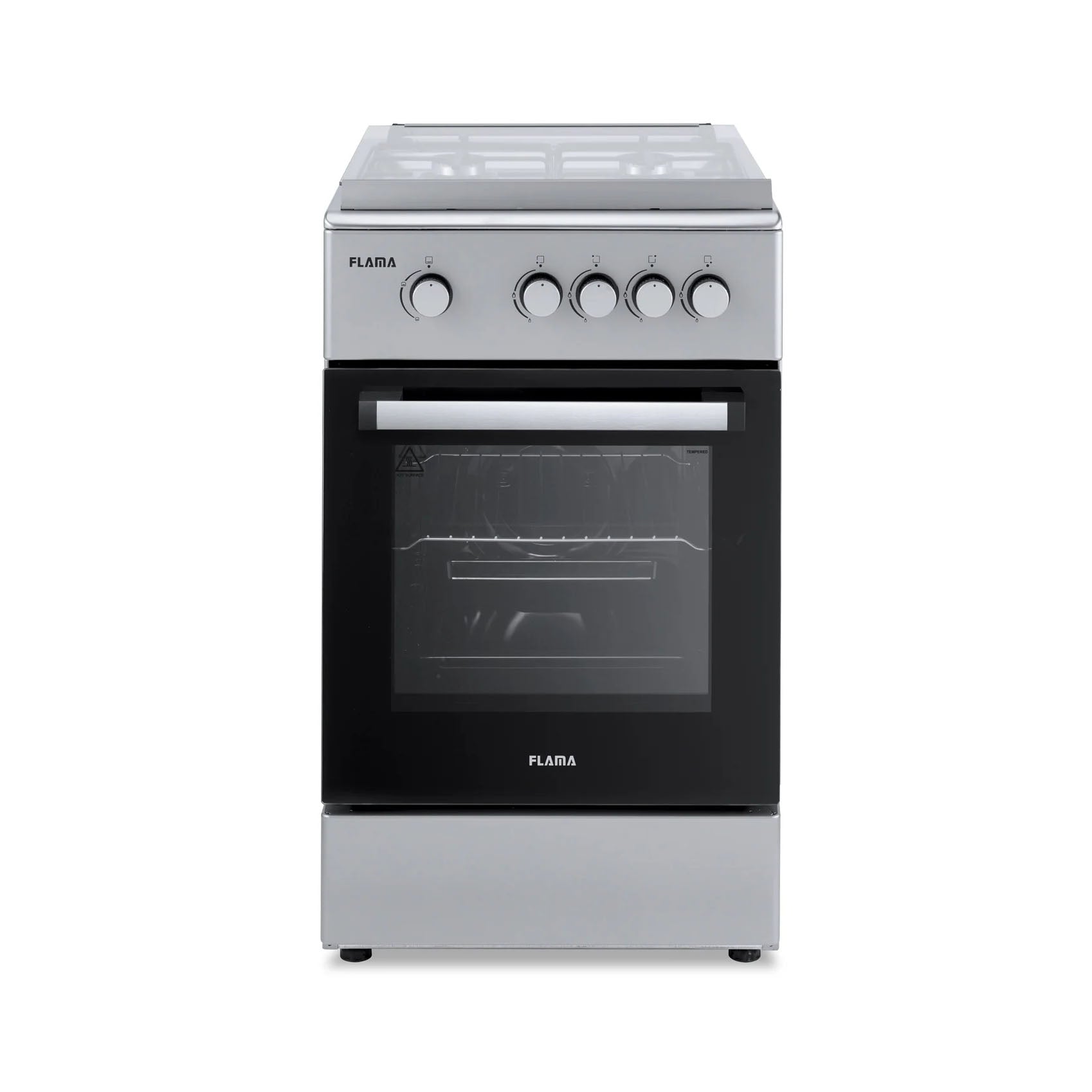 Cucina a gas Silver 50x60 piano in acciaio inox 8171FL