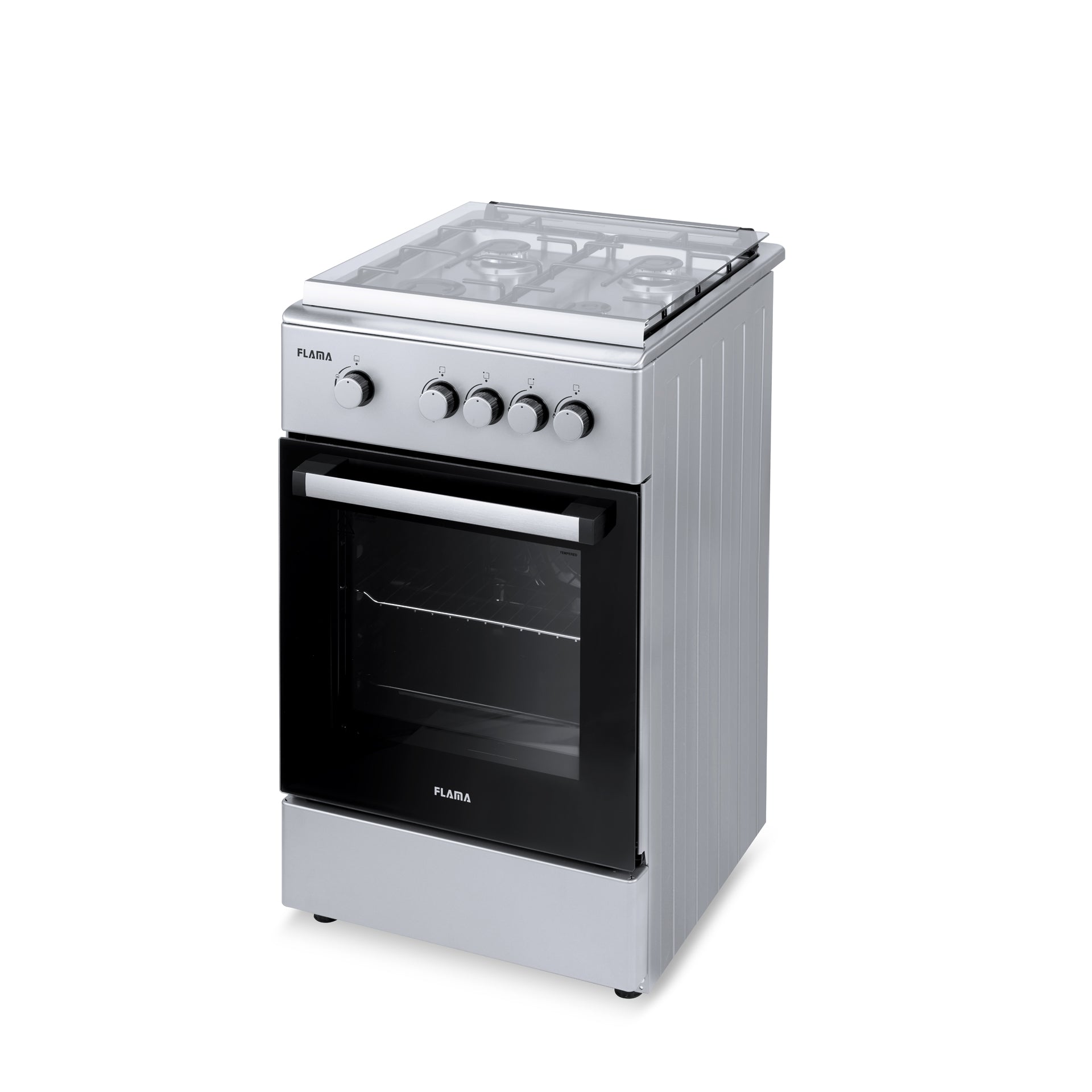 Fogão a Gás Silver 50X60 Mesa Inox 8171FL