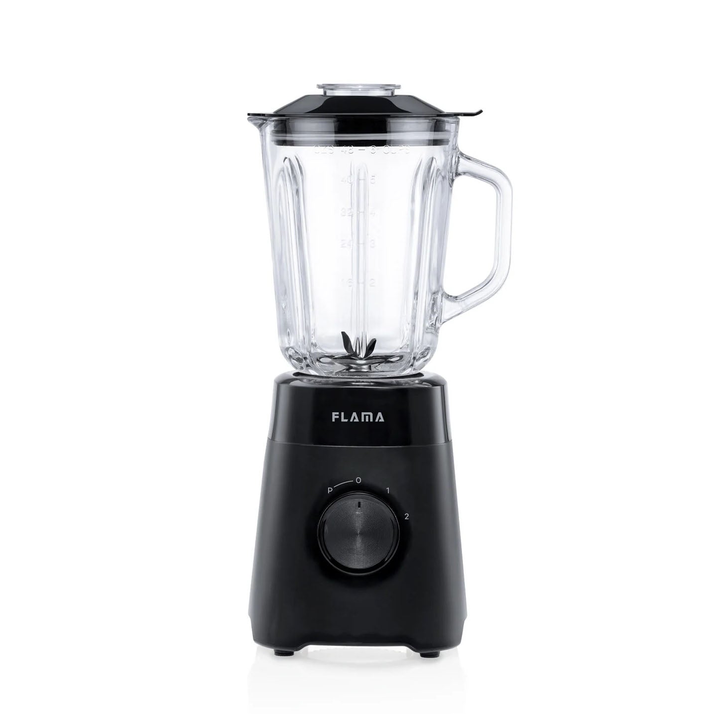 Frullatore 1000 W con caraffa in vetro nero 2232FL
