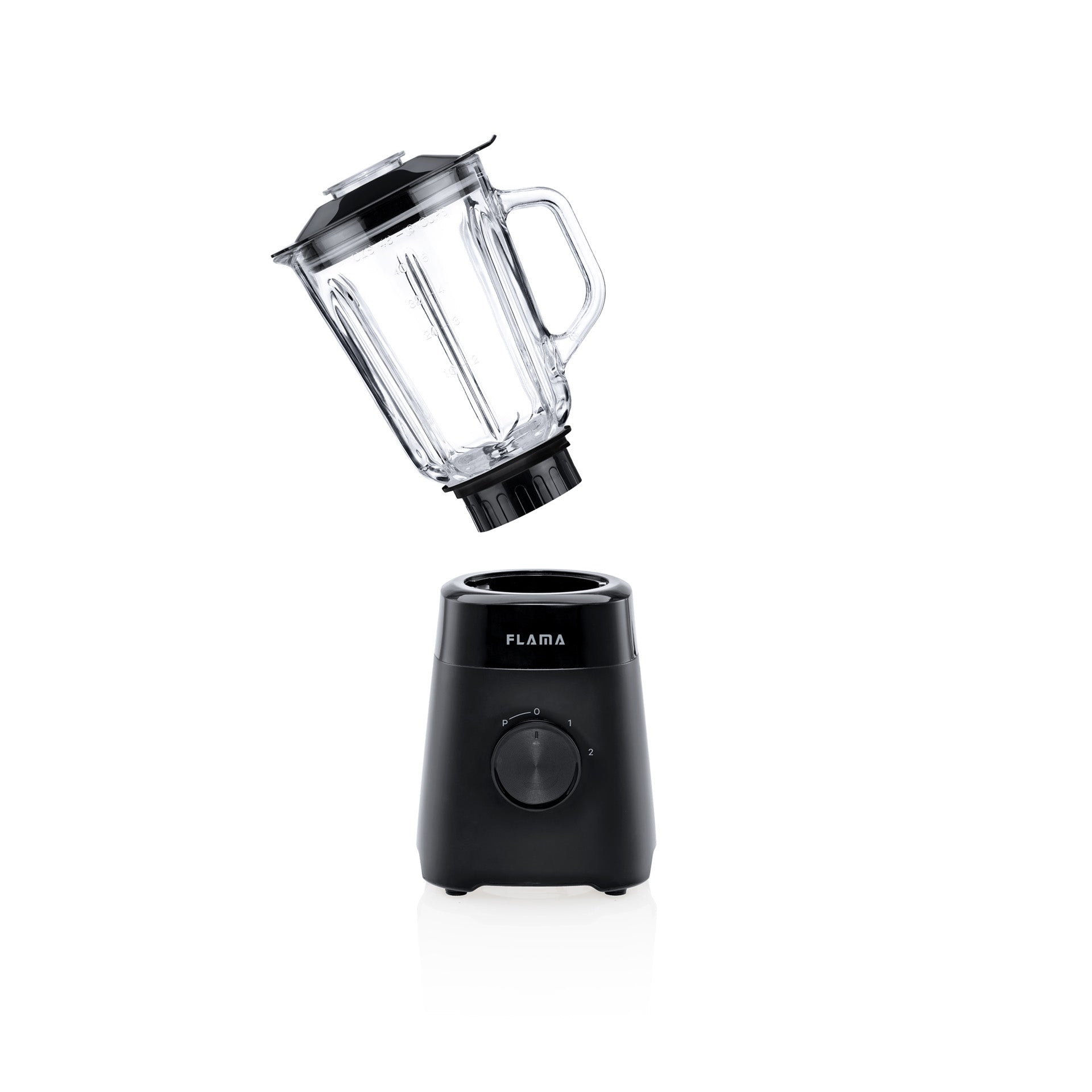 Liquidificadora 1000W Copo Vidro Preta 2232FL