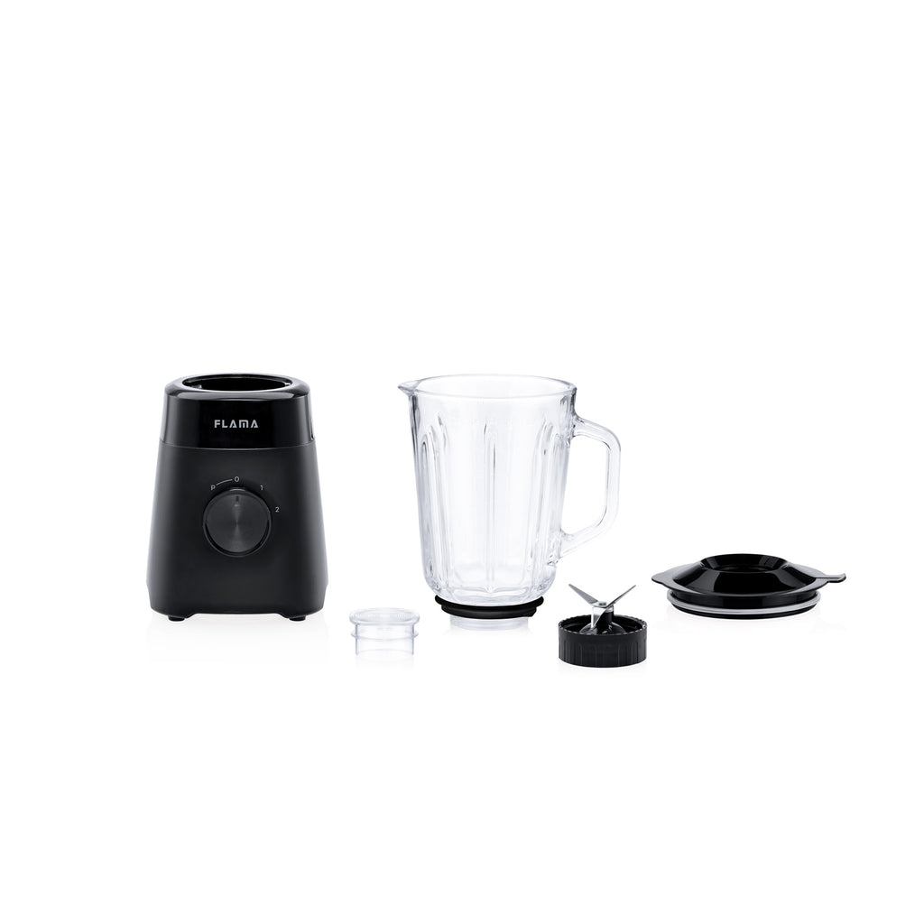 Liquidificadora 1000W Copo Vidro Preta 2232FL