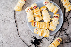 Halloween Múmias de Salsicha na Air fryer
