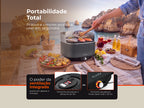 Grelhador a Carvão Mastergrill EVO Anthracite 4011FL FLAMA