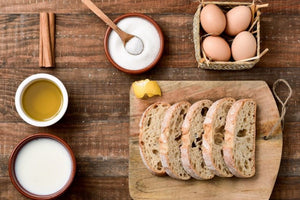 Fette di pane al latte